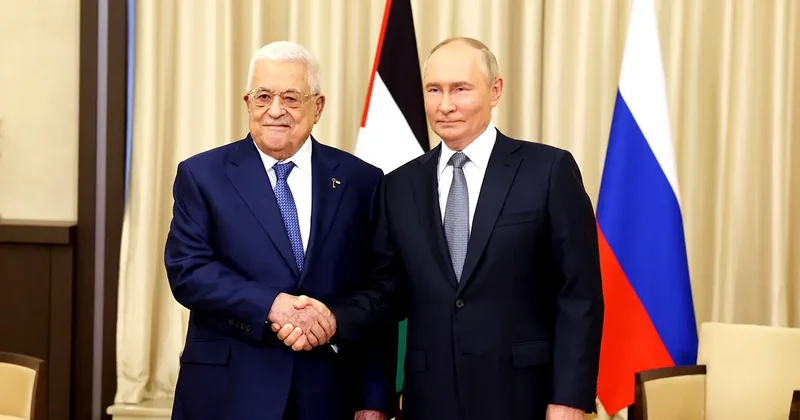 Putin den son dakika Filistin açıklaması! Mahmud Abbas: ABD ye ilettik