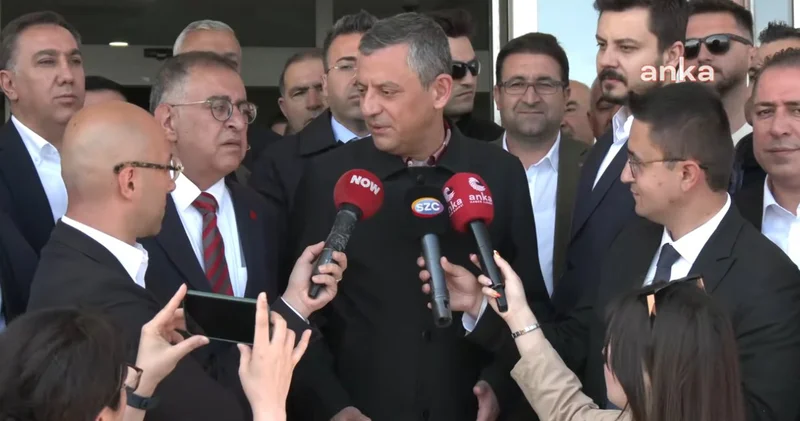 Van a gelen Özgür Özel den ilk açıklama