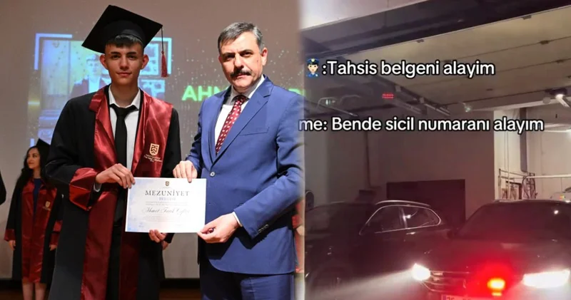 Erzurum Valisi nin oğlu çakarlı araç paylaşıp polise gözdağı verdi