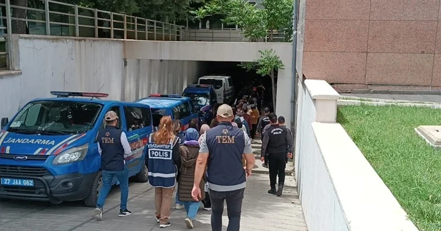 Gaziantep merkezli FETÖ operasyonunda 77 tutuklama Gaziantep Haberleri