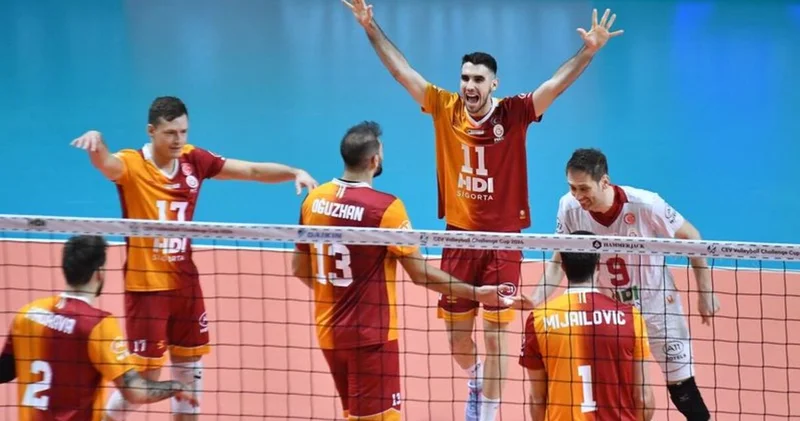 Galatasaray HDI Sigorta yarı finale yükseldi Voleybol Haberleri