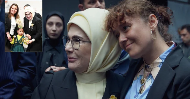 Emine Erdoğan Anneler Günü nde Mattia Ahmet Minguzzi nin annesiyle bir araya geldi Gündem Haberleri
