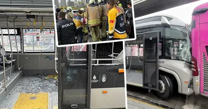 Son dakika... Beylikdüzü nde metrobüs kazası: 1 kişi hayatını kaybetti, 20 yaralı