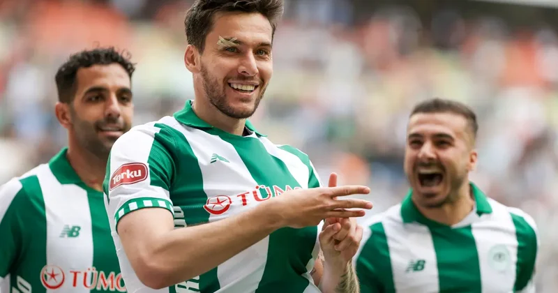 Umut Nayir sahne aldı! Konyaspor 3 puanı kaptı