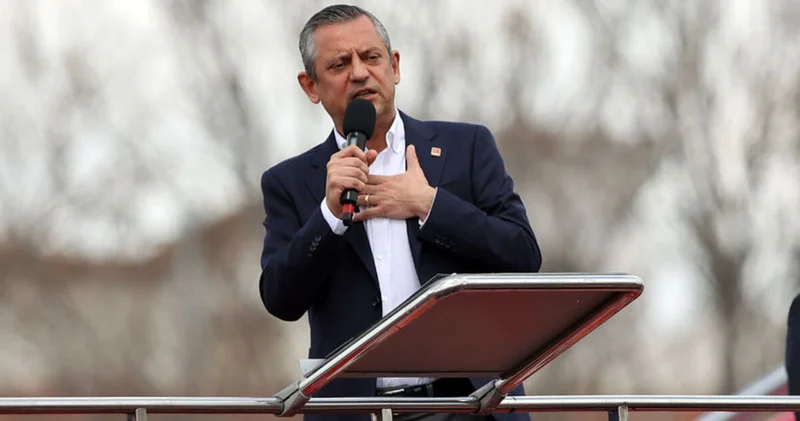 CHP Van mitingi; CHP lideri Özgür Özel Van da konuşuyor