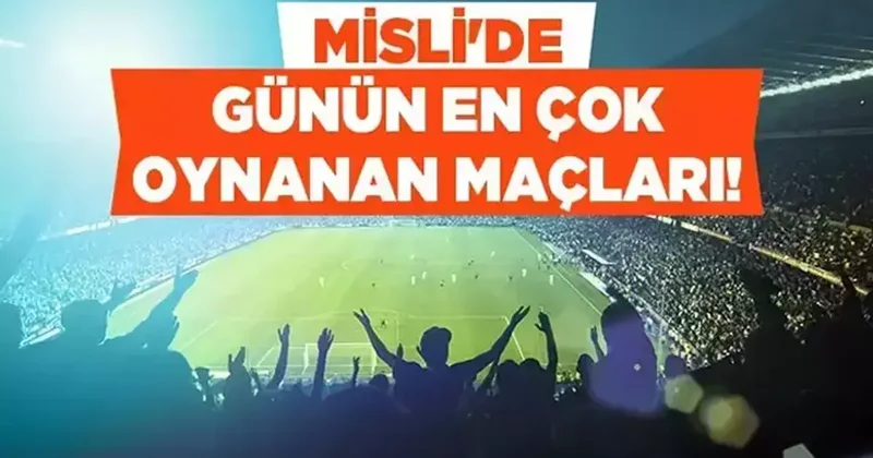 Galatasaray avantajı kaybetmemek, Benfica ve Sporting ise şampiyonluk için sahaya çıkıyor! İşte Misli’de günün en çok oynanan maçları İddaa Spor Haberleri