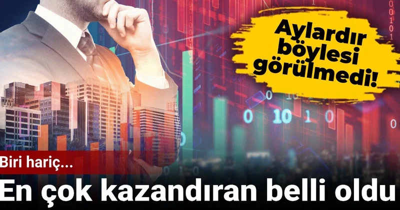 Aylardır böylesi görülmedi! Haftanın en çok kazandıranı belli oldu, biri hariç...
