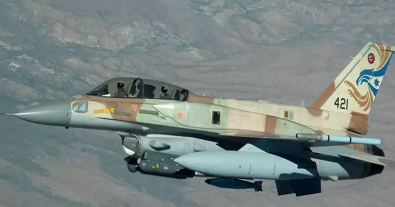 İsrail savaş uçağının hedefi şaştı, yanlışlıkla kendi ülkesini bombaladı