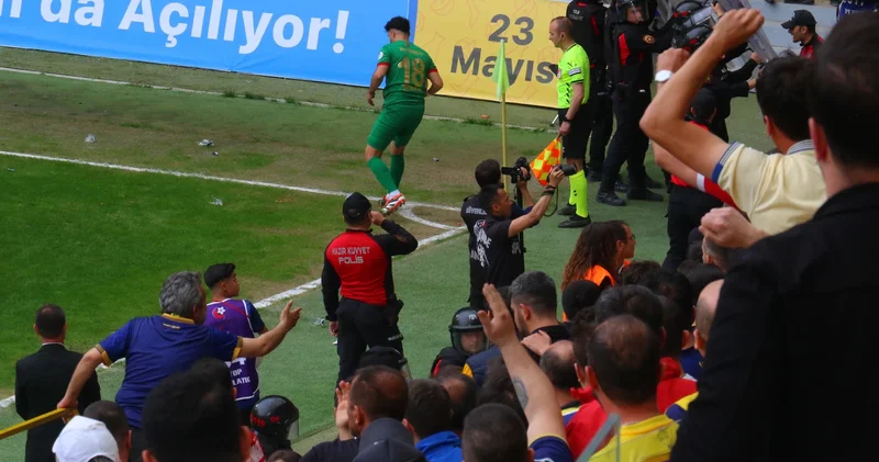 MKE Ankaragücü Amed Sportif Faaliyetler maçı olaylı başladı