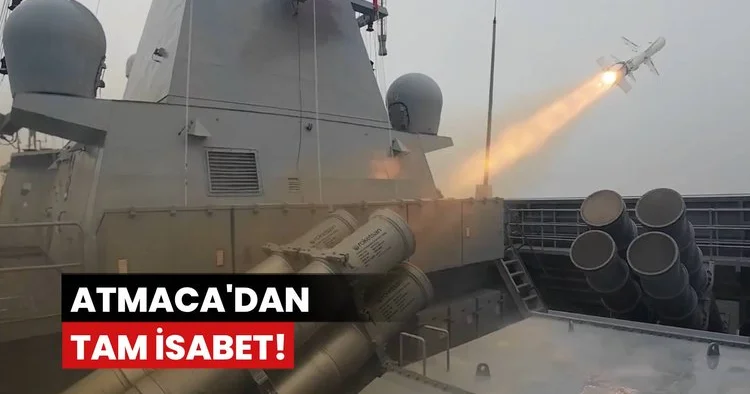 ATMACA dan tam isabet!