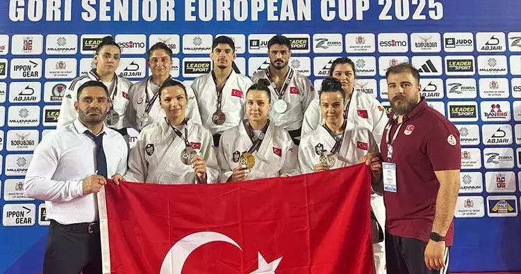 Milli judoculardan Avrupa Kupası nın ilk gününde 1 i altın 8 madalya!