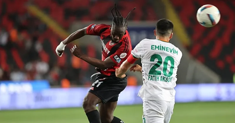 Alanyaspor, Gaziantep FK yı tek golle geçti