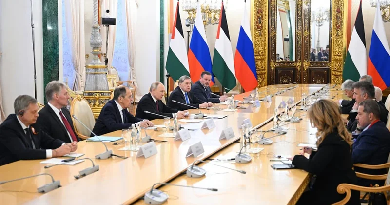 Putin, Filistin Devlet Başkanı Abbas ile görüştü Sözcü Gazetesi