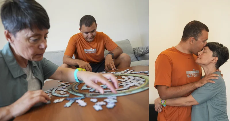 Otizmli çocuğunu hayata bağladı! İşi bıraktı, her şeyini oğluna adadı