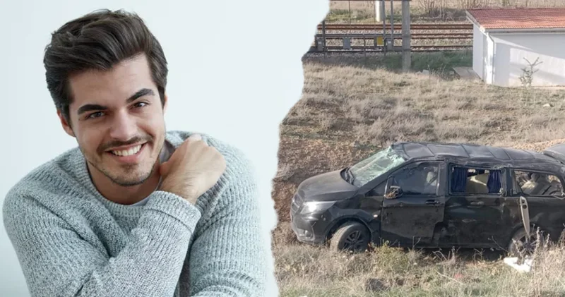 Berk Atan kazayı atlattı ama...