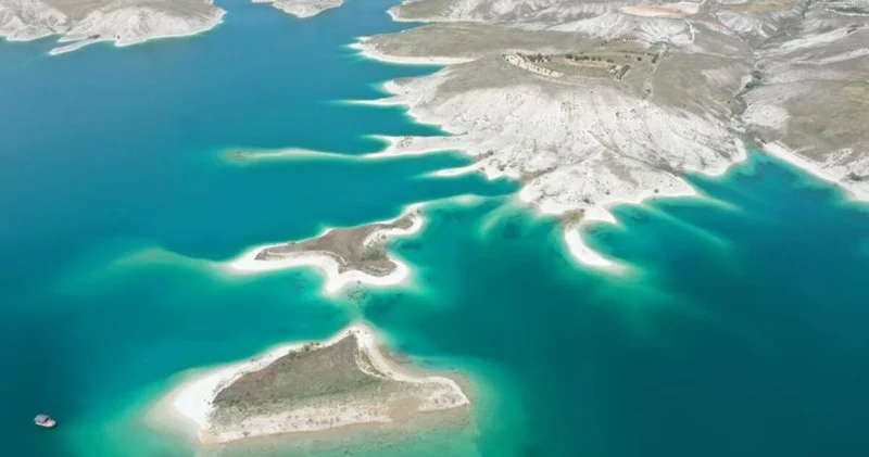 Adıyaman ın adacıkları Maldivler i andırıyor