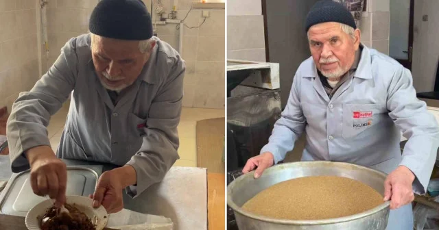 Bayram Usta iki taş arasında ezdiği haşhaşla asırlık lezzet mesaisine devam ediyor Aktüel Haberleri
