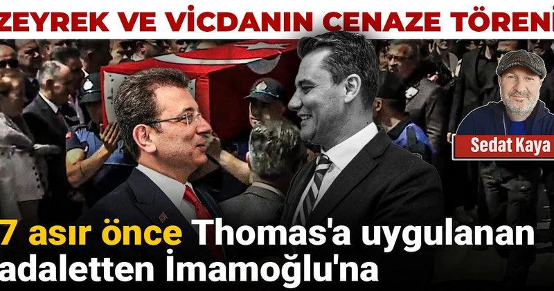 7 asır önce Thomas tan İmamoğlu na: Zeyrek ve vicdanın cenaze töreni