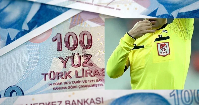 Türk hakemlerin bu sezon kazandıkları para açıklandı