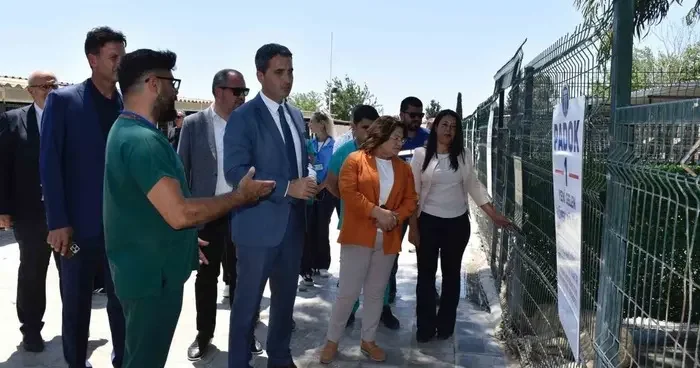 Didim’de hayvan barınağı denetlendi