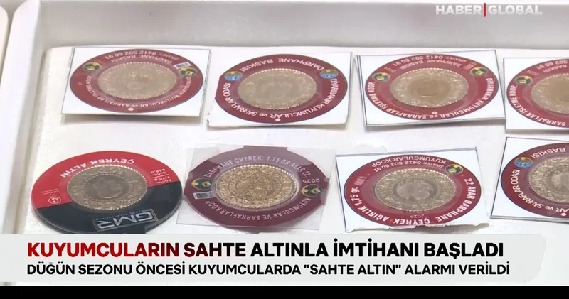 Kuyumcuların sahte altınla imtihanı başladı