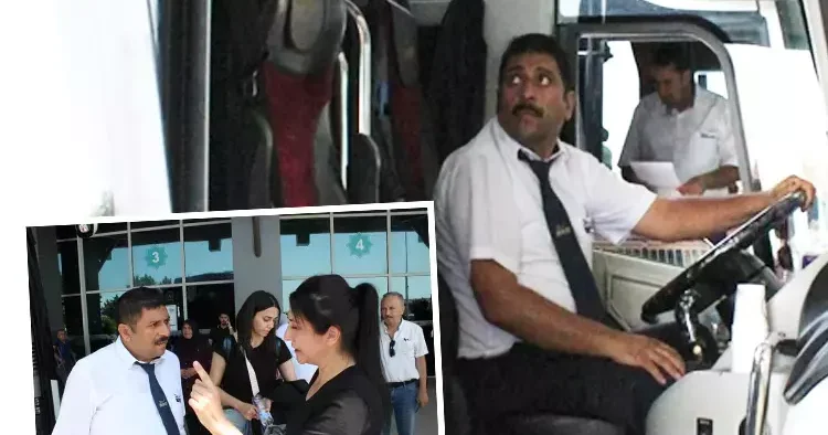 Komiser de otobüsteydi: Araç terminale gelince şoför neye uğradığını şaşırdı Mecbur kaldım