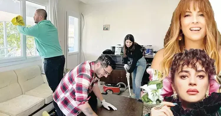 Temizlikte öğrenci işleri