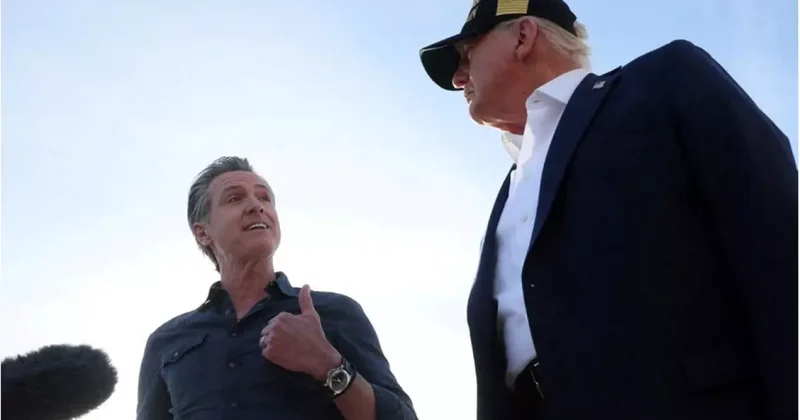 California Valisi, Trump ı dava ediyor