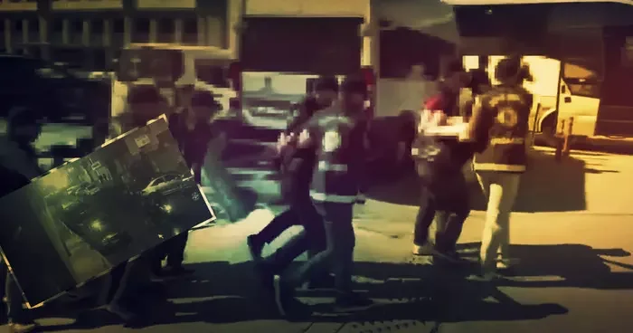 Kağıthane de iş yerine el bombalı saldırı! Emniyet görüntülerini paylaştı: 9 şüpheli tutuklandı