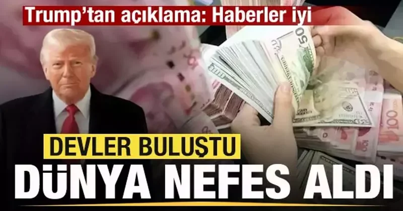 Devler buluştu! Dünya rahat nefes aldı! Savaşı bitirecek hamle! Trump tan flaş açıklama!
