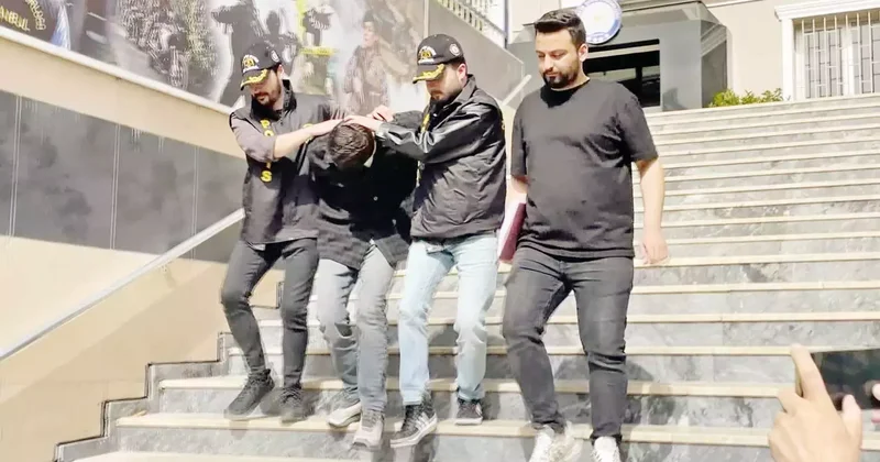 Telefonundaki videodan yakayı ele verdi