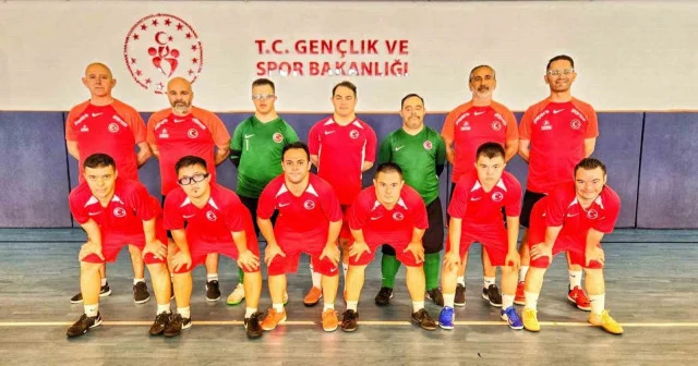 Down Sendromlu Futsal Milli Takımı’nda hedef üst üste 3. kez Avrupa şampiyonluğu Futbol Haberleri
