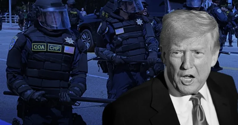 SON DAKİKA ABD de iç savaşın ayak sesleri mi? Los Angeles taki olaylar durulmuyor! Trump tan ordu sevkiyatı açıklaması