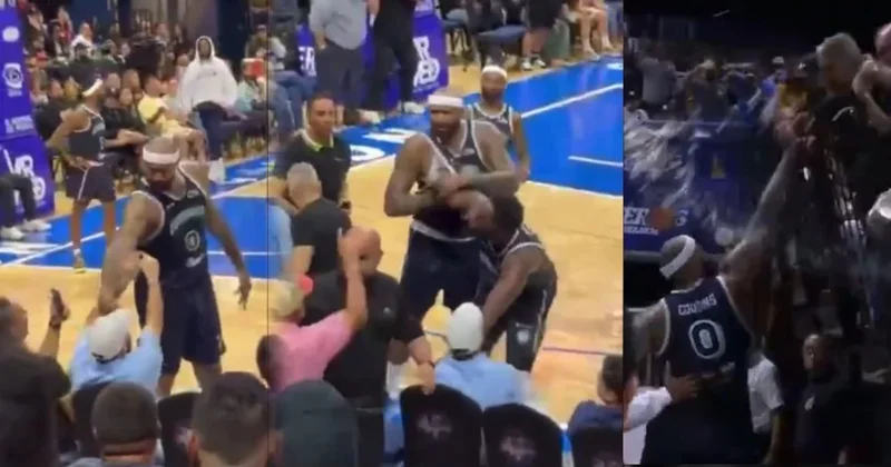 Eski NBA efsanesi çılgına döndü! Tribünlere saldırdı Sözcü Gazetesi