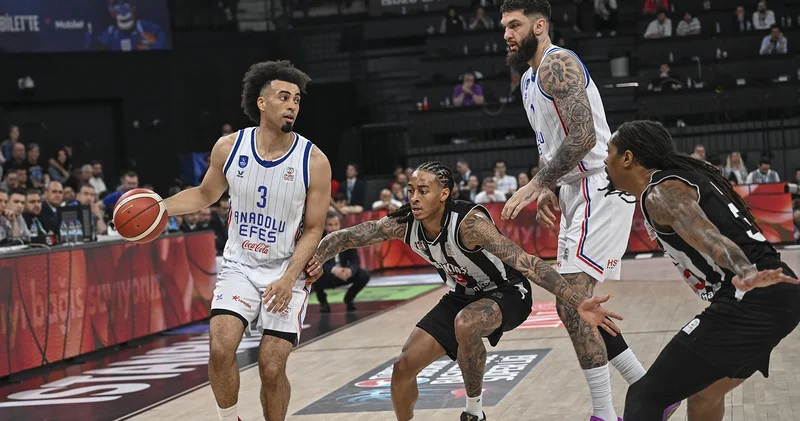 Anadolu Efes, Beşiktaş ı yenerek seride 2 1 öne geçti