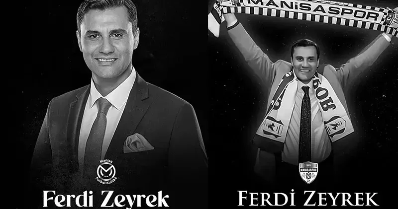 Manisa da spor camiasının Ferdi Zeyrek yası