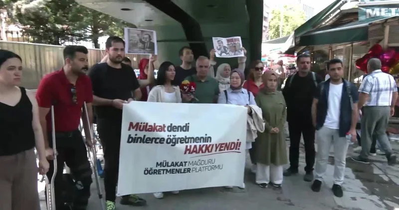 Mülakat mağduru öğretmenler Bakanlığın kapısına dayandı: Tekin e istifa çağrırsı!