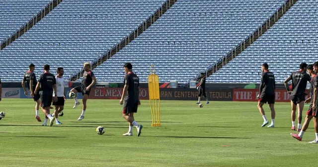 A Milli Takım Meksika maçı öncesi Chapel Hill’de sahaya çıktı Futbol Haberleri