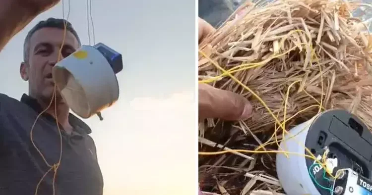 Çiftçi, tarlasında buldu: Dehşete düşüren düzenek! Ekipler kimin yaptığını araştırıyor