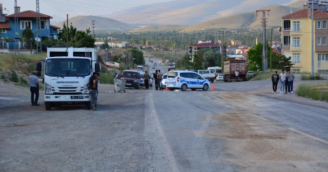 Kayseri de madeni yağ faciaya yol açıyordu: İki yaralı Kayseri Haberleri