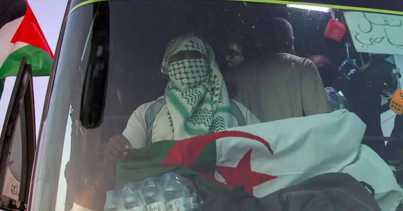 Mağrip Direniş konvoyu Tunus’tan yola çıktı!