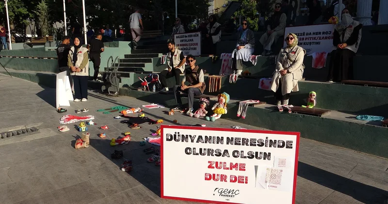 Van da Gazze için anlamlı sergi