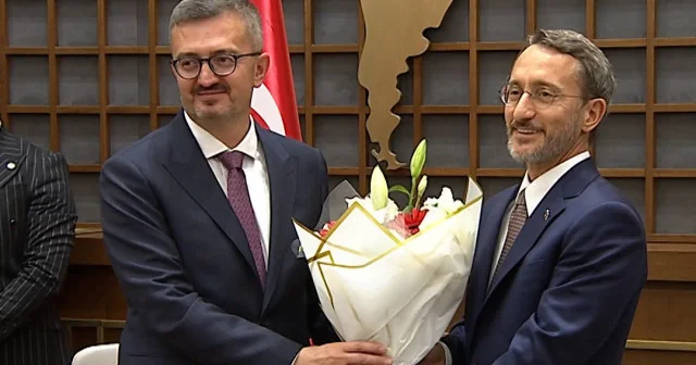 Burhanettin Duran görevi Fahrettin Altun’dan devraldı VİDEO İZLE