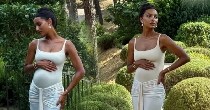 Victoria s Secret ın ünlü modeli Jasmine Tookes ikinci çocuğuna hamile magazin haberleri