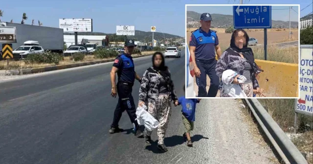 Muğla da çocukları kullanan dilencilere operasyon Gündem Haberleri