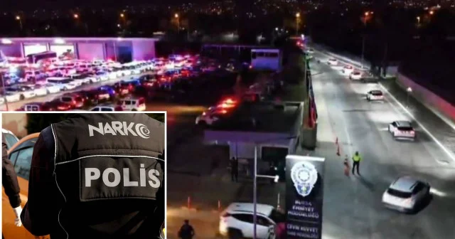 Bursa merkezli 21 ilde dev operasyon: 304 zehir tacirine gözaltı Bursa Haberleri
