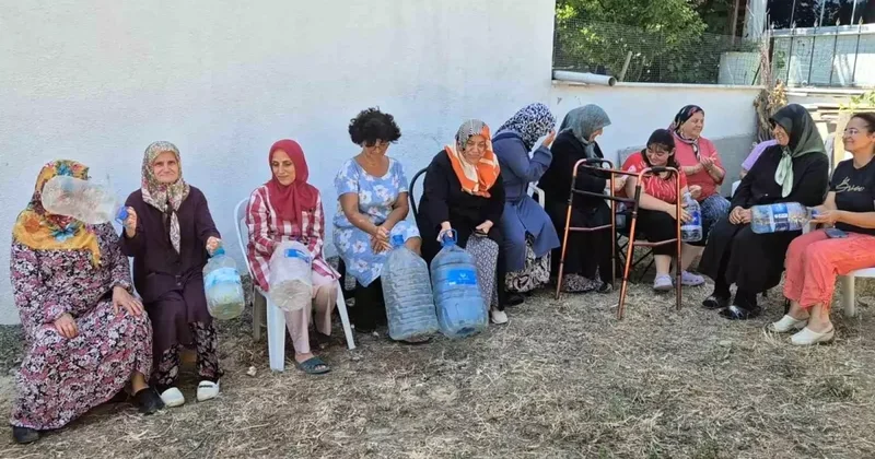 İçme suyuna en yakın köy 1 haftadır susuz! Belediyeye karşı ayaklandılar