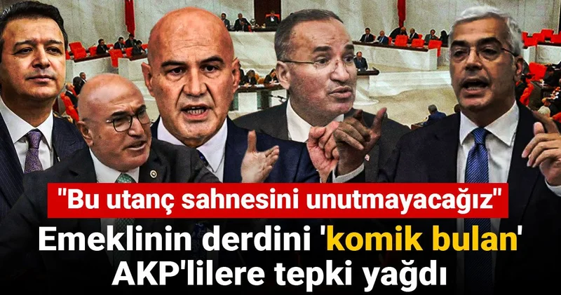 Emeklinin derdini komik bulan AKP lilere tepki yağdı