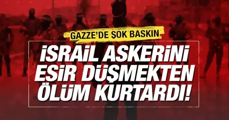 Ebu Ubeyde gözdağı vermişti... İsrail askerini esir düşmekten ölüm kurtardı!