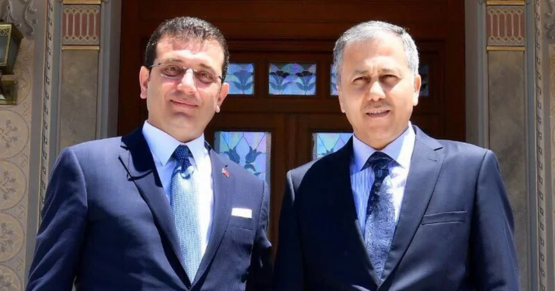 İmamoğlu nun afişlerinin toplatılmasına Bakan Yerlikaya dan tek cümlelik yanıt Sözcü Gazetesi